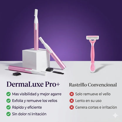 DermaLuxe™ Dermaplaning Sónico en Casa